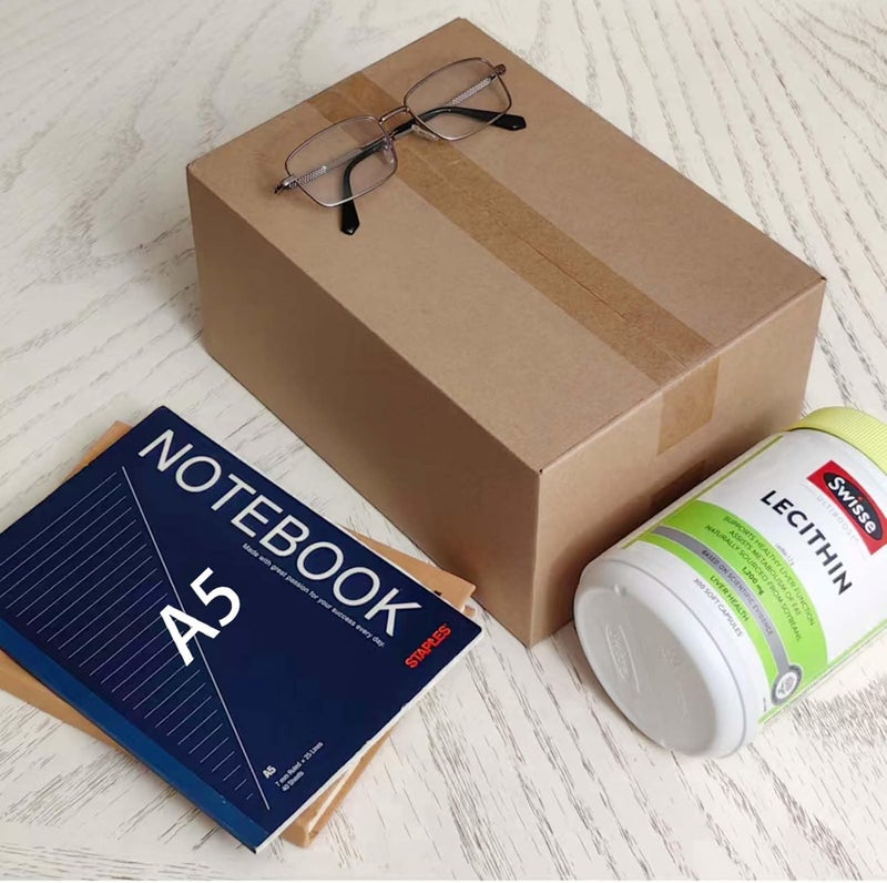 SUNLPH Shipping Boxes 10x7x5 Inches Small Corrugated Cardboard Boxes, 25 Pack - Image 4